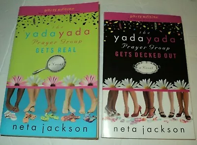 THE YADA YADA Prayer Group Gets Real & Gets Decked Out By Neta Jackson ~ 2 Books • $7.99