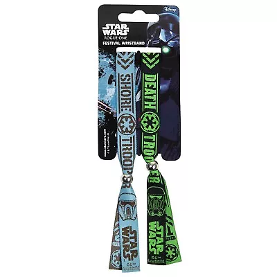 Star Wars: Rogue One Trooper Empire Festival Wristband Set (Pack Of 2) (NS5683) • $16.80