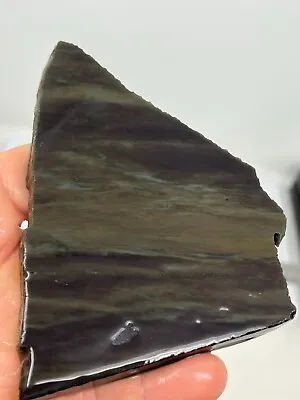 Velvet Aka Peacock Obsidian End Cut Slab Lapidary Cabbing Carving Chakra Reiki • $19