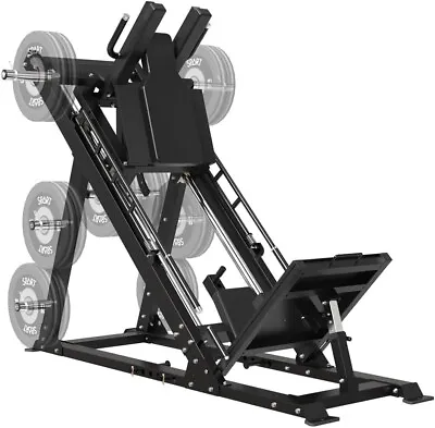 Adjustable Leg Press And Hack Squat Machine For Home Gym Strength Training • $1529.15