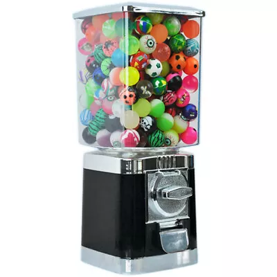 £52.49 • Buy Black Retro 20p Coin Operated Gumball Bouncy Balls / Gobstopper Vending Machine 