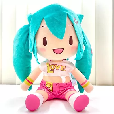 Sega Vocaloid Hatsune Miku Large Stuffed Anime Plush Live Cheering Miku SG52614 • $34.99