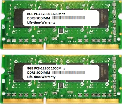 16GB Kit 2X 8GB IMac Late 2012 Macbook Pro Mid 2012 A1418 MD094LL/A Memory Ram • $24.39