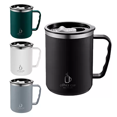 500ml Stainless Steel Thermos Mug Tea Coffee Thermal Cup Travel Mug Insulated • $21.18