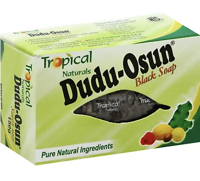 $6.99 • Buy Tropical Naturals Dudu-Osun Black Soap African Black Soap Raw Bar