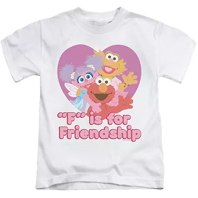 SESAME STREET FRIENDSHIP ELMO Toddler Kids Graphic Tee Shirt 2T 3T 4T 4 5-6 7 • $21.95