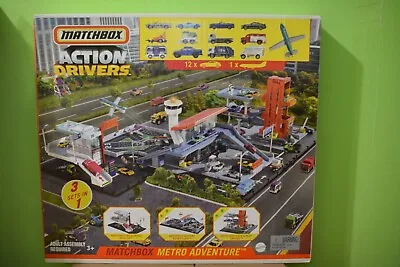 Matchbox Action Drivers Metro Adventure 3 Sets In 1 • $145