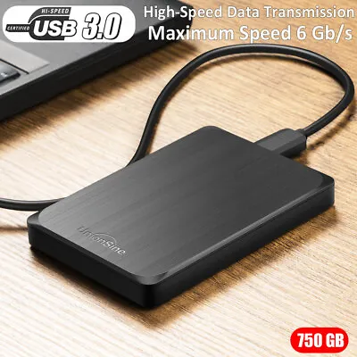 External 750GB Hard Drive USB 3.0 2.5  Laptop Storage Game HDD Mac Xbox PC PS4 • £25.99