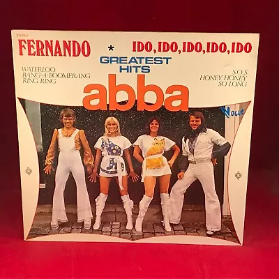 ABBA Greatest Hits 1975 French Vinyl LP Fernando Waterloo VOGUE 528047 Best Of • £50.99