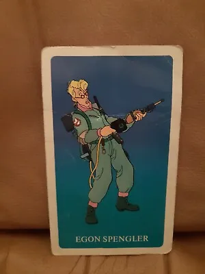 Vintage Egon Spengler Card 'The Real Ghostbusters'  1986 • £5