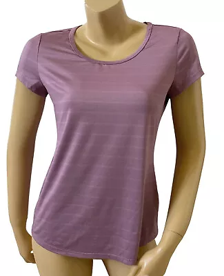 90 DEGREE Reflex Womens Size Small Purple Short Sleeve Athletic Yoga T Tee Shirt • $4.25