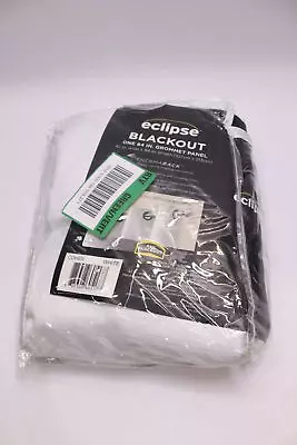 Eclipse Curtain Drape Blackout Panel One Cochen White 42  X 84  • $10.49