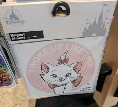 Marie Aristocats I Woke Up Like This Car Fridge Die Castle Magnet Disney Parks • $22.99