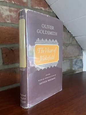 1974 1st Edn Oliver Goldsmith The Vicar Of Wakefield Oxford English Novels OUP • £14.95