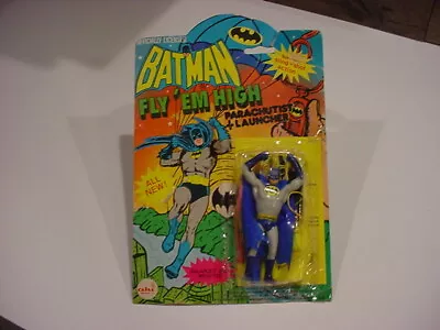 $399.99 • Buy Rare,MOC 1977 AHI BATMAN FLY 'EM HIGH AZRAK-HAMWAY Parachutist And Launcher