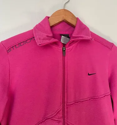 £7.99 • Buy Nike Dri Fit Studio Jacket Size S Pink