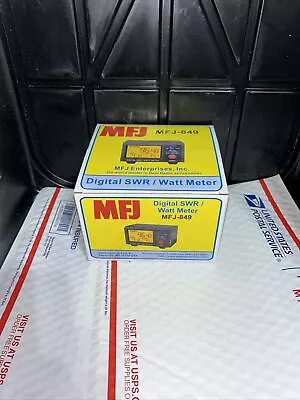 MFJ-849 Digital SWR/Wattmeter  HF/VHF/UHF1.6-60 & 125-525 MHz  MHz 200W • $275