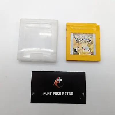Pokemon Yellow Game Only Nintendo Game Boy Authentic Works Tested GB • $58.33