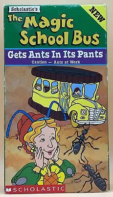 The Magic School Bus - Gets Ants In Its Pants VHS 1997 **Buy 2 Get 1 Free** • $4.89