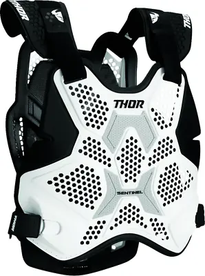 Thor Sentinel Pro Body Armour Adult White Motocross Body Armour M/L • $232.26