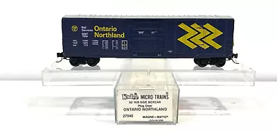 N Scale KADEE Micro-Trains 50' Box Car Ontario Northland 7800 Stock No 27040 New • $25.95