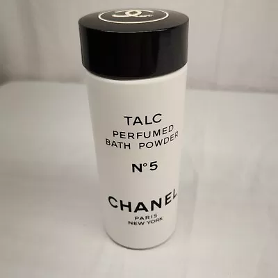 CHANEL NO. 5 Talc Perfumed Bath Powder 6 Oz Read 90% • £51.30