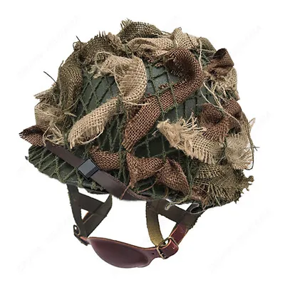 WW2 US M1C HELMET AIRBORNE PARATROOPER ARMY Cos 101 Division 82 Division Helmet  • $127.39