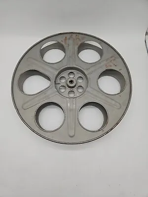 Vintage Goldberg Brothers Denver 4.5  X2  6 Hole Movie Theater Film Reel Metal • $65