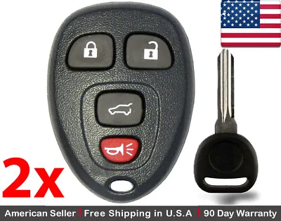 2x New Replacement Keyless Entry Remote Control Key Fob For Chevy Buick GMC • $24.95