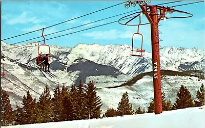 $7.50 • Buy Vail Colorado CO Skiers To Upper Terminal #2 Chairlift Gore Range Postcard (B13)