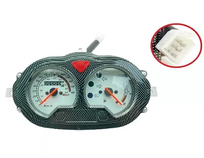 8 WIRES Speedometer CLUSTER Gauge FOR GY6 MOPED MOTORCYCLE SCOOTER SD04 • $22