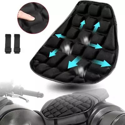 Motorcycle Comfort Seat Cushion Pillow Pad Pressure Relief Cover Shock Motorbike • $12.99