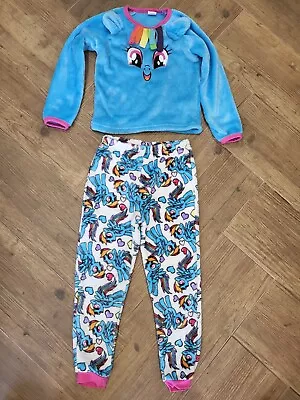 Girls Fleece My Little Pony Pyjamas Age 6-7 • £1.49