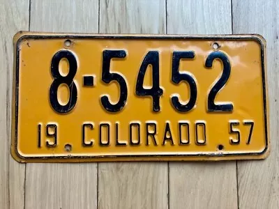 1957 Colorado License Plate • $24.99