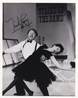 MICKEY ROONEY . Autograph . Hand Signed . 8-10 Inch . Very Good Condition . • $49
