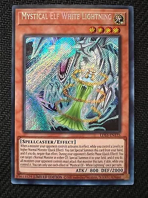 Mystical Elf White Lightning LDS3-EN135 Secret Rare YuGiOh  • $2.17