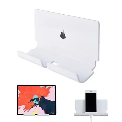 Wall Mount Smart Phone Tablet Holder Adhesive Stand Charging For Mobile IPAD • £12.38