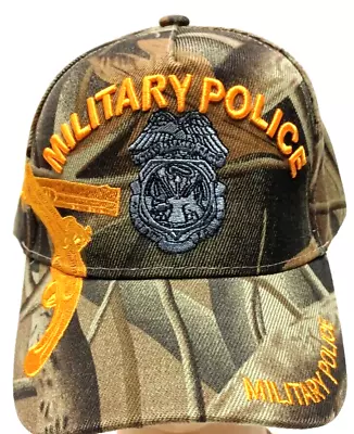 Military Police Camouflage Hat With Shadow • $10.50