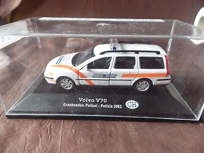 2002 Volvo V70 - 1/43 SUPERB NEW IN BOX / POLICE / SWISS • £12.36