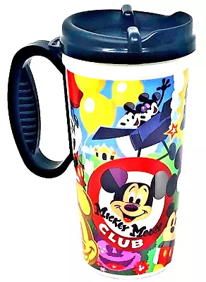 Disney Parks Mickey Mouse Club Travel Mug Tumbler Disneyland Brand New • $23.99