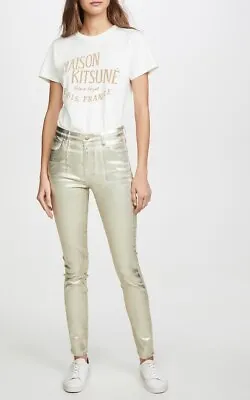 J BRAND Womens Jeans Maria Skinny Fit Soft Casual Gold Size 26W 23110T602 • $63