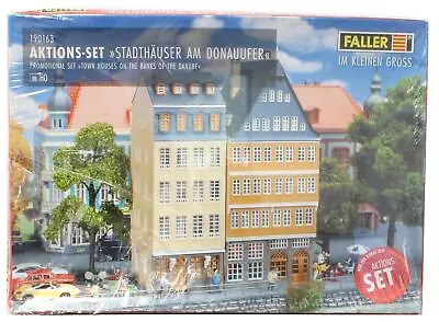 Faller 'ho' Scale 190163 Town Houses On The Banks Of The Danube Building Kits • £44.50