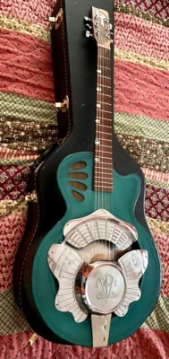 $3800 • Buy Hudson Rambler Hubcap Custom Guitar And Case Country Pop Dobro Resonator Steel