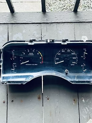 90-93 Mustang 140 MPH Instrument Cluster Gauges Speedometer 5.0 Foxbody OEM • $306