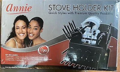 ANNIE  Marcel Curling Set Iron Stove Holder Kit Including Stove • $130