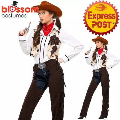 K686 Rodeo Girl Wild West Cowgirl Indian Western Fancy Dress Cowboy Costume Hat • $47.50