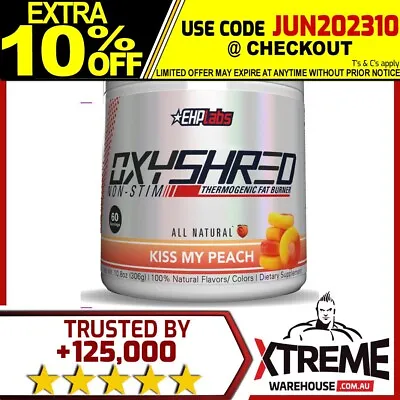 $61.95 • Buy Ehp Labs Oxyshred Non-stim 60 Srv  // Fat Burner Loss Oxy Shred Thermogenic