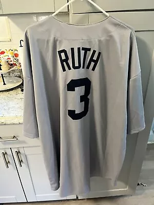 Babe Ruth Yankees Jersey 2012 Fenway 100 Year Rare Jersey Size 4XL + Tall • $100