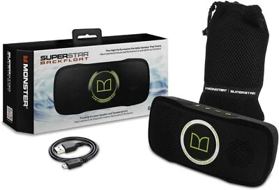 £79.99 • Buy Monster SuperStar BackFloat High Definition Bluetooth Waterproof Floating Speake