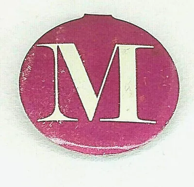 VINTAGE VTG Metropolitan MET Museum Of Art Metal PURPLE Metal Clip On Pin  • $9.99